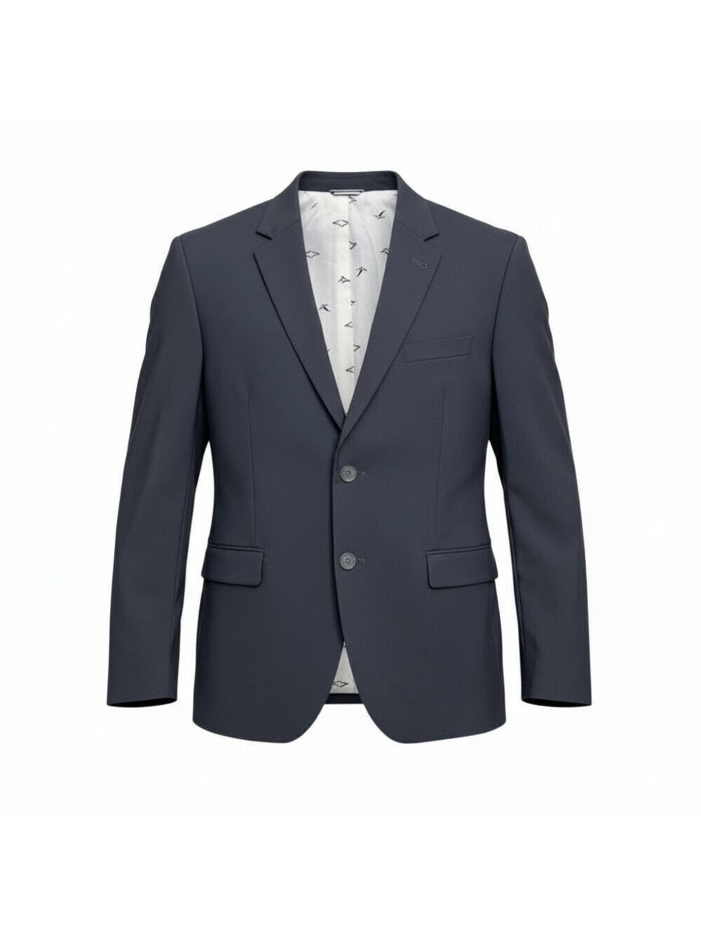 FRANK & OAK Laurier Fit Gray Luxury Designer Business Casual Blazer Jacket 42